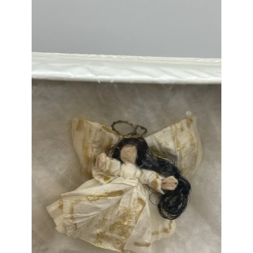 Vintage Hand Crafted Angel Pin Probably Haunted‎